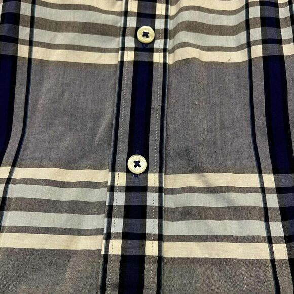 Bugatchi Shirt Mens XL Multicolor Long Sleeve Button Down Plaid Shaped Fit - Picture 4 of 9